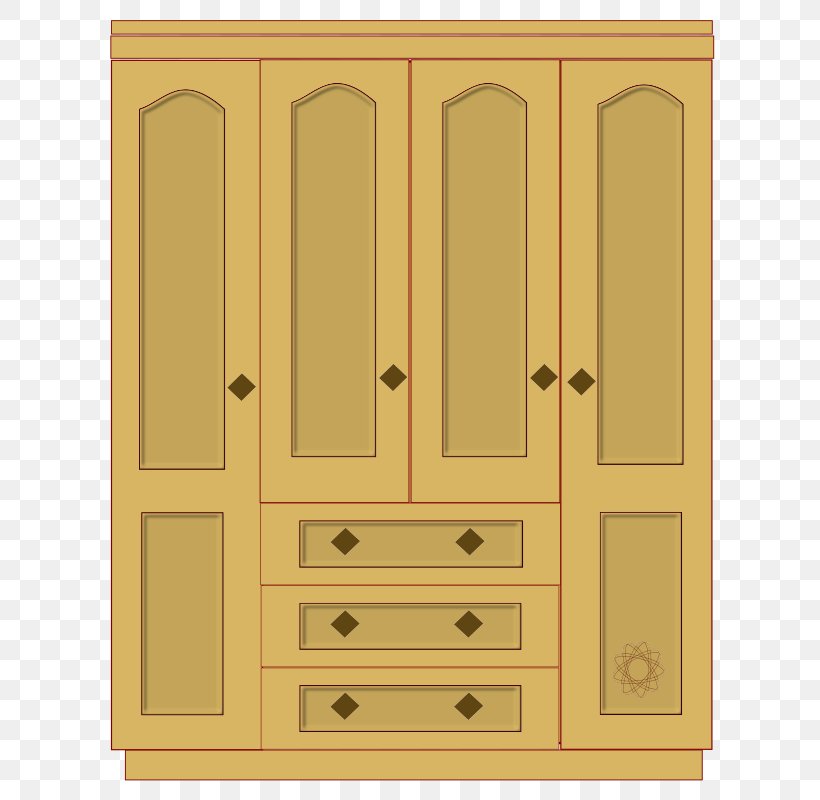 Closet Door Wardrobe Clip Art, PNG, 686x800px, Closet, Bedroom, Chest Of Drawers, Clothing, Cupboard Download Free