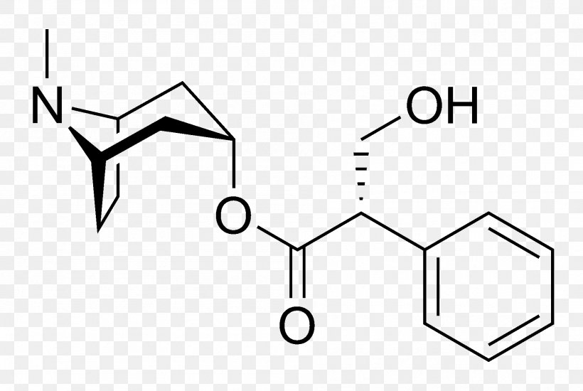 Hyoscine Pharmaceutical Drug Structure Atropine Hyoscyamine, PNG, 1897x1274px, Hyoscine, Anticholinergic, Area, Atropine, Belladonna Download Free