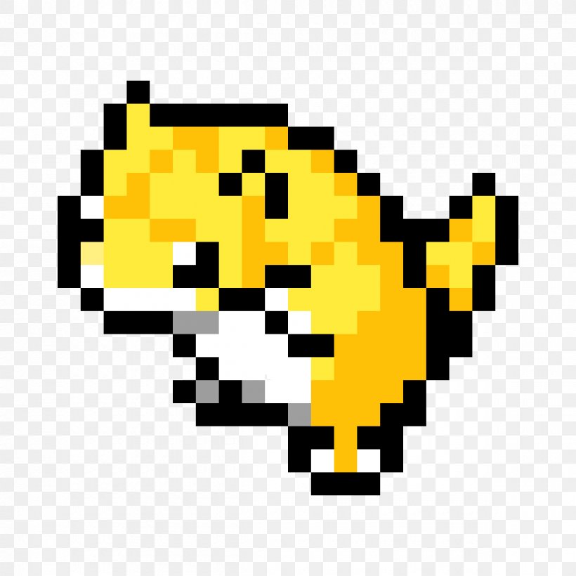 Pikachu 8-bit Pokémon Pixel Art, PNG, 1200x1200px, Pikachu, Articuno, Bit, Brand, Charmander Download Free