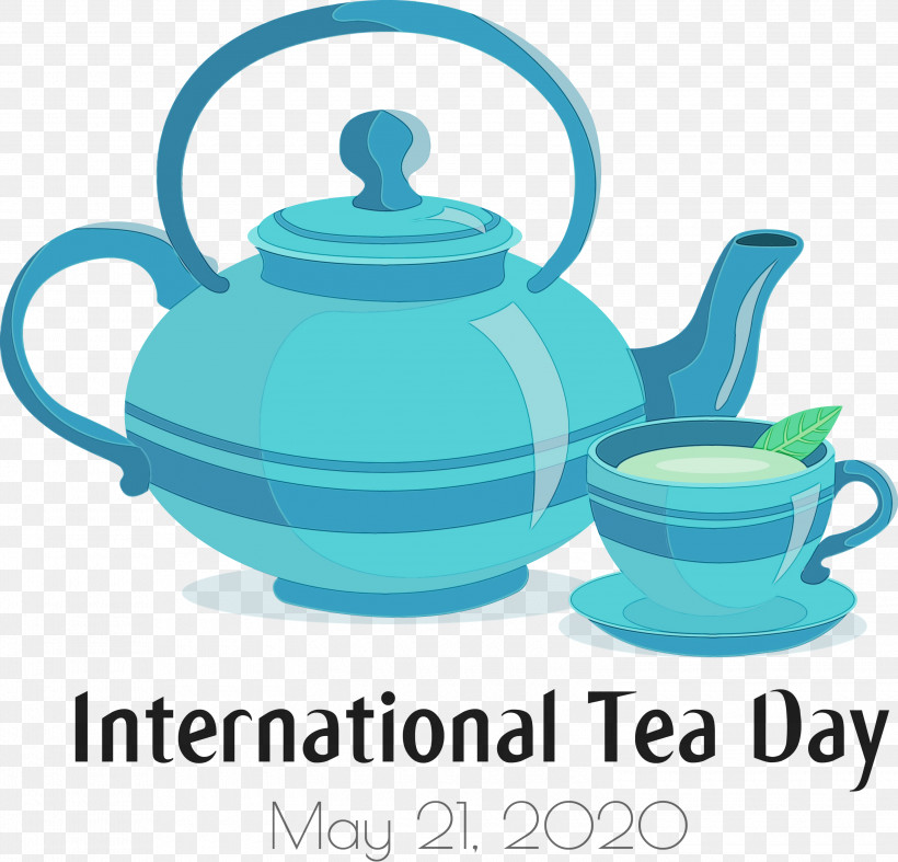 Teapot Mug Tea Kettle, PNG, 3000x2881px, International Tea Day, Kettle, Mug, Paint, Stovetop Kettle Download Free