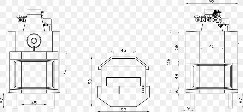 Technical Drawing Diagram Furniture, PNG, 2288x1062px, Technical Drawing, Area, Black And White, Diagram, Drawing Download Free