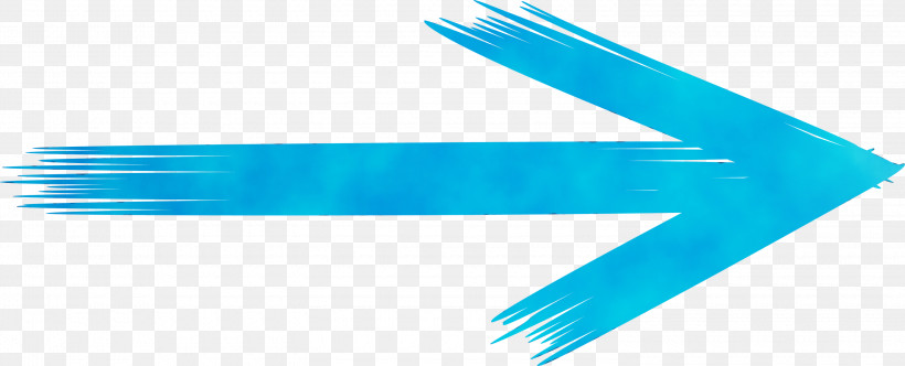 Turquoise Aqua Line Electric Blue Turquoise, PNG, 3000x1218px, Brush Arrow, Aqua, Electric Blue, Line, Paint Download Free