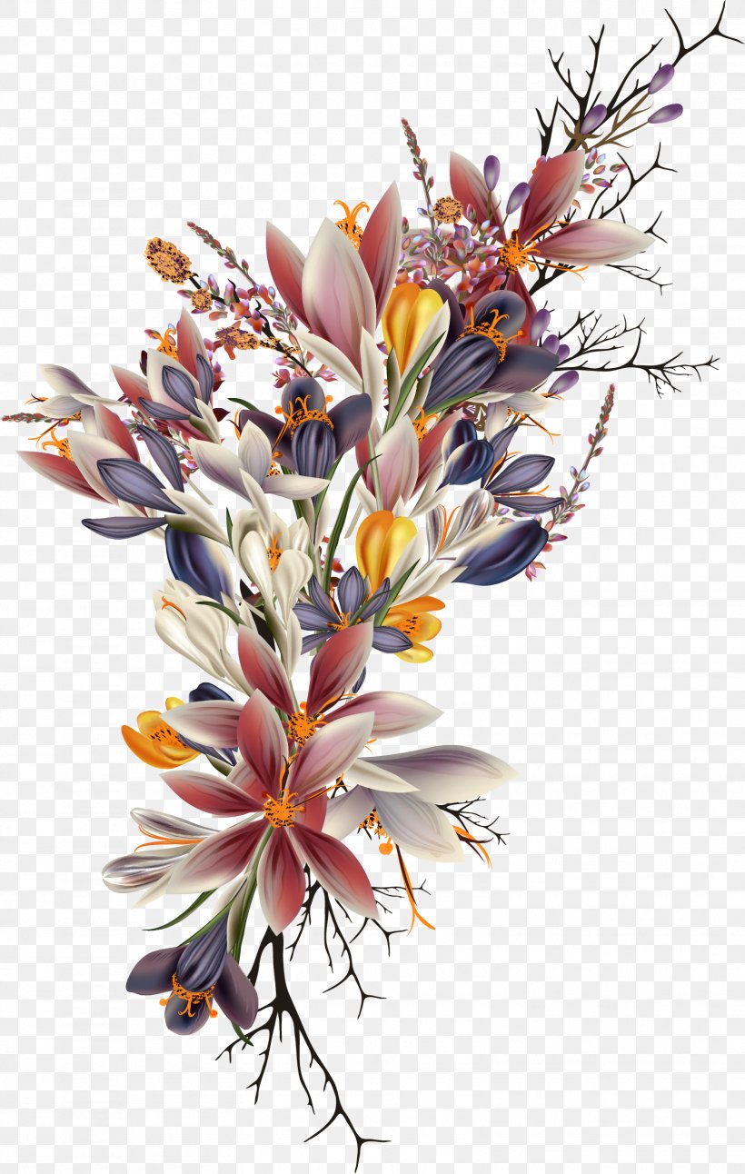 Flowers In A Vase Flower Bouquet Euclidean Vector, PNG, 1563x2463px, Flower Bouquet, Artificial Flower, Blossom, Branch, Cut Flowers Download Free