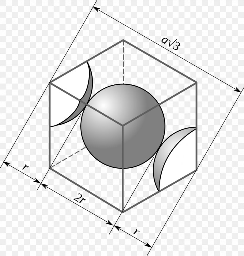 Royalty-free Crystal Structure Cube Cubic Crystal System, PNG, 978x1024px, Royaltyfree, Area, Ball, Black And White, Crystal Download Free