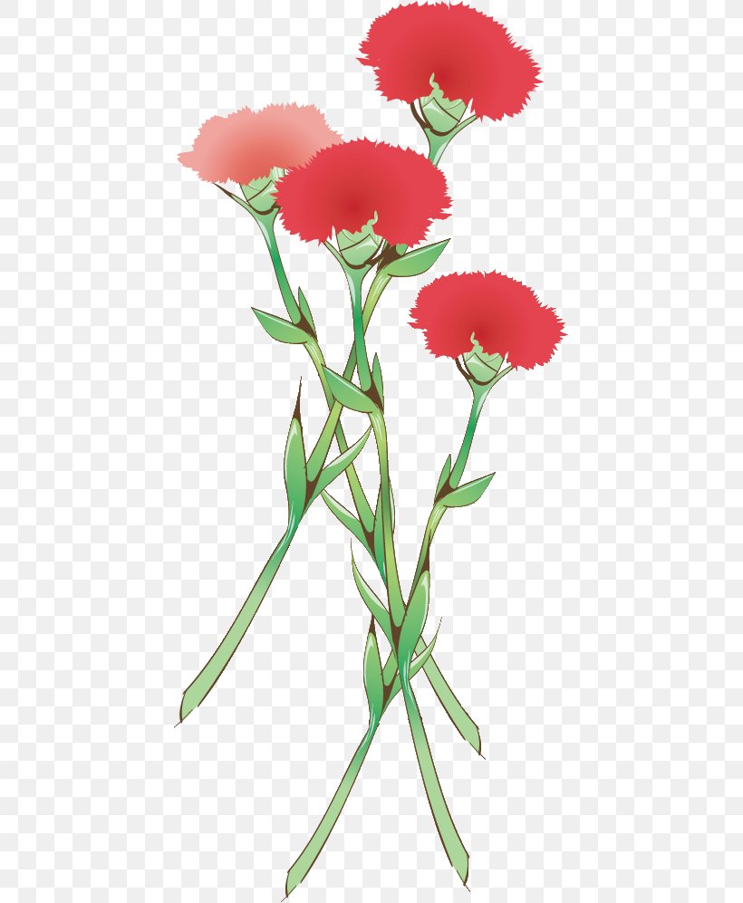 Carnation Mother's Day Parents' Day, PNG, 435x997px, Carnation, Art, Color, Cut Flowers, Designer Download Free