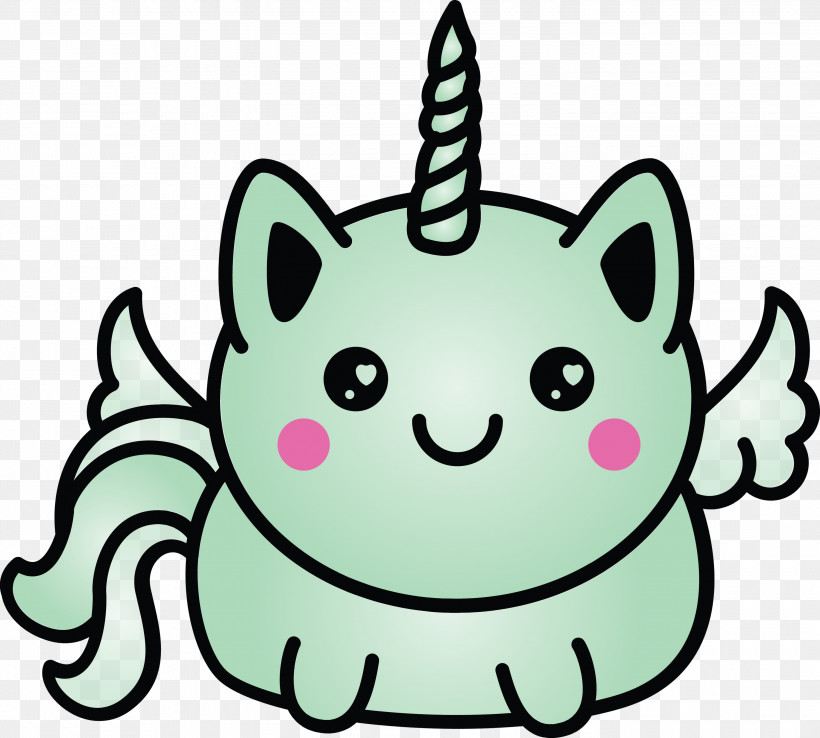 Head Pink Cartoon Whiskers Line, PNG, 3000x2700px, Cute Unicorn, Cartoon, Cartoon Unicorn, Cat, Finger Download Free
