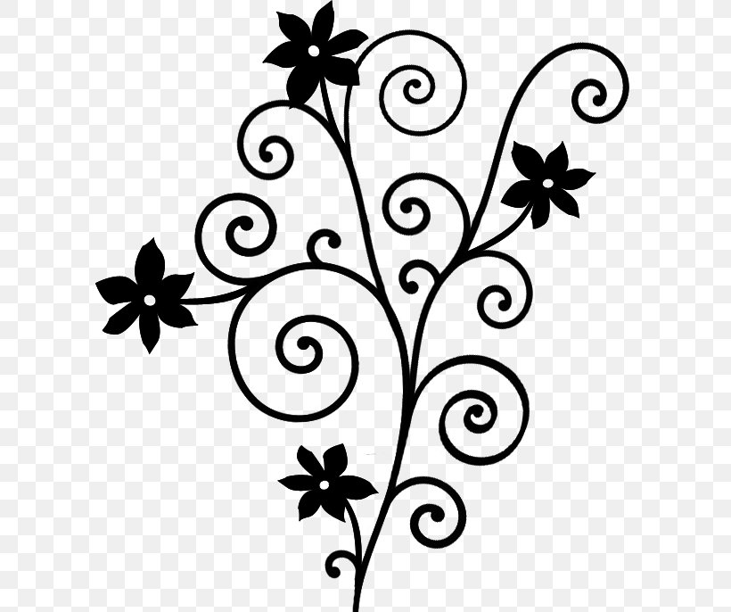 Black And White Drawing Arabesque, PNG, 606x686px, Black And White, Arabesque, Artwork, Branch, Cut Flowers Download Free