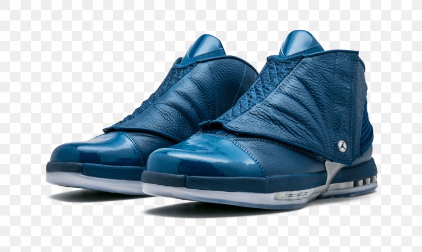 Air Jordan 16 Retro 'Trophy Room' Mens Sneakers Nike Air Jordan 16 Retro Sports Shoes, PNG, 1000x600px, Air Jordan, Athletic Shoe, Basketball Shoe, Blue, Clothing Download Free