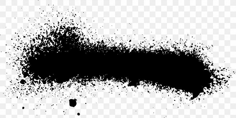 Black And White Aerosol Paint Spray Painting, PNG, 2000x1003px, Black And White, Aerosol Paint, Aerosol Spray, Black, Graffiti Download Free