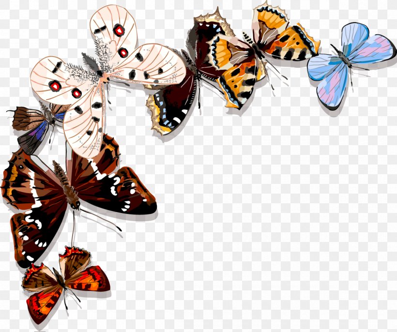 Butterfly Clip Art, PNG, 1200x1004px, Butterfly, Art, Brush Footed Butterfly, Butterflies And Moths, Drawing Download Free