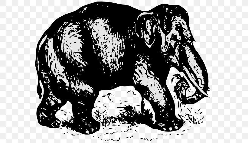 Indian Elephant African Elephant Rhinoceros Elephants Clip Art, PNG, 600x473px, Indian Elephant, African Elephant, Art, Asian Elephant, Bear Download Free