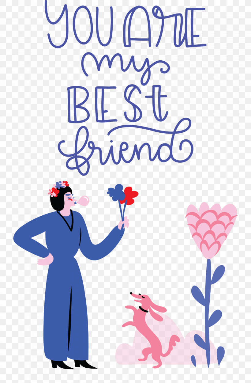Best Friends You Are My Best Friends, PNG, 1968x3000px, Best Friends, Behavior, Cartoon, Flower, Geometry Download Free