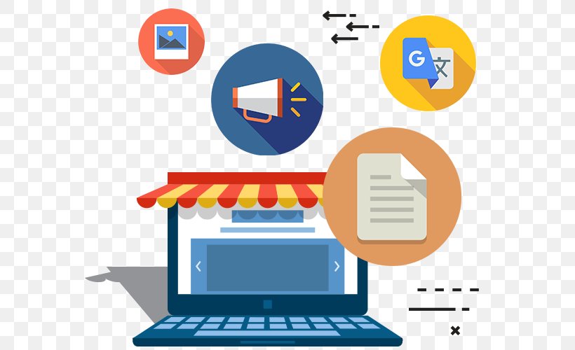 Web Development E-commerce Magento Digital Marketing Business, PNG, 600x500px, Web Development, Area, Brand, Business, Communication Download Free