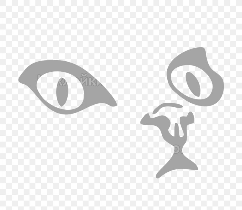 Cat's Eye Decal Kitten Stencil, PNG, 1024x890px, Cat, Art, Black, Black And White, Craft Download Free