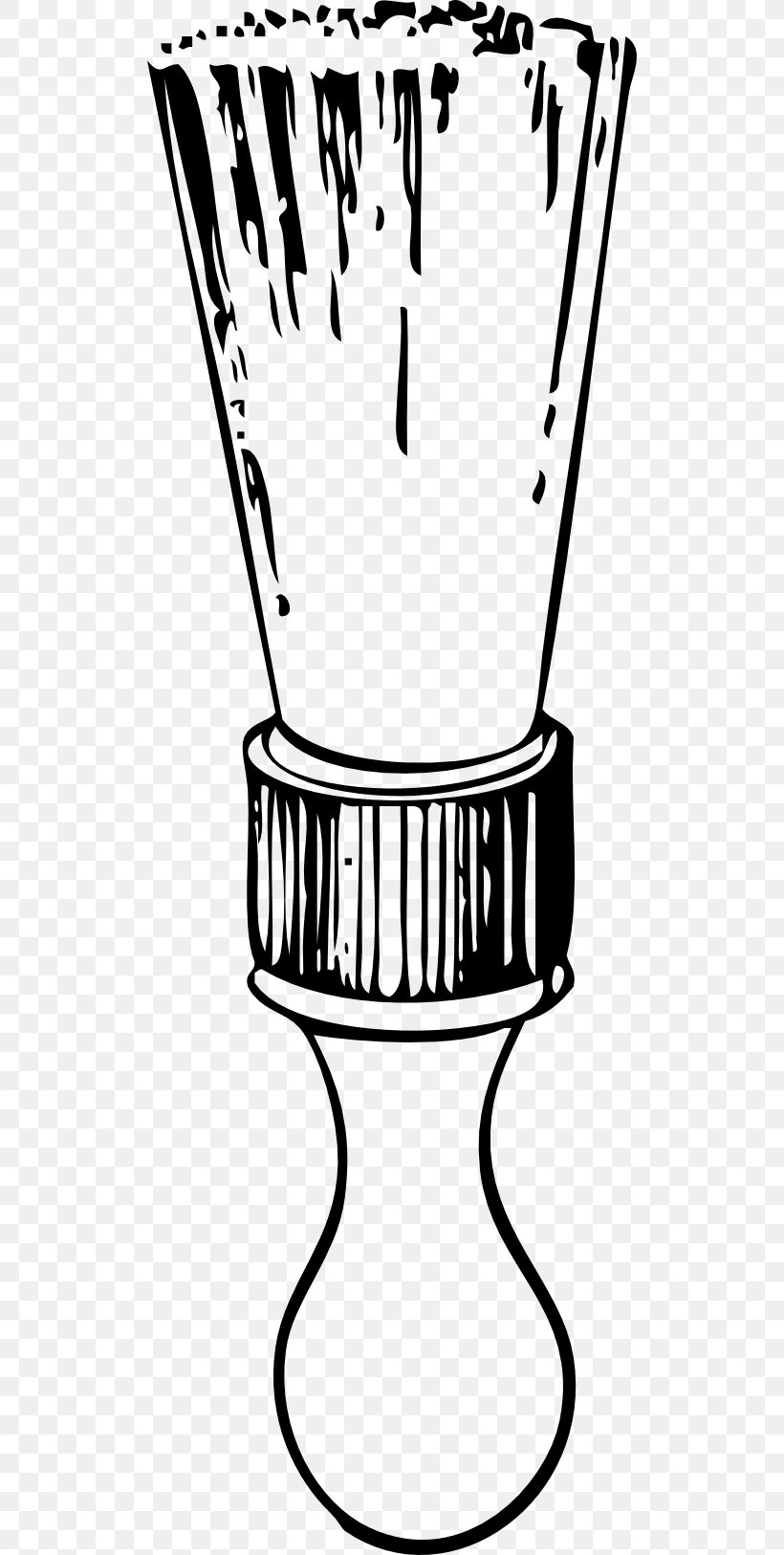 Comb Shaving Shave Brush Clip Art, PNG, 512x1626px, Comb, Area, Barber, Black, Black And White Download Free