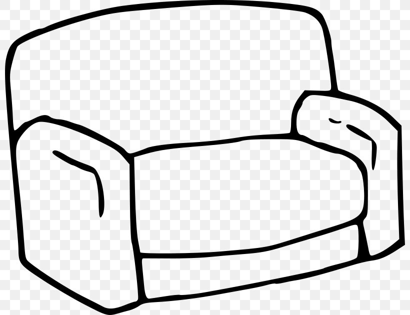 Couch Chair Furniture Table Clip Art, PNG, 800x630px, Couch, Area, Artwork, Bed, Black Download Free