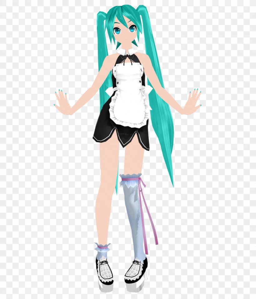 Hatsune Miku MikuMikuDance Character Fiction Costume, PNG, 900x1050px, Watercolor, Cartoon, Flower, Frame, Heart Download Free