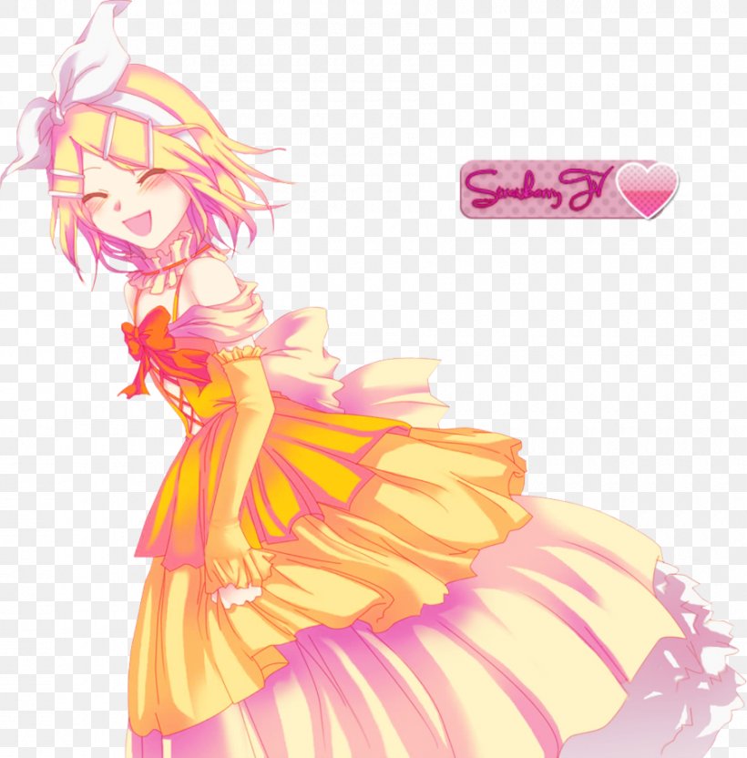 Kagamine Rin/Len Vocaloid Story Of Evil Meltdown Kaito, PNG, 900x914px, Watercolor, Cartoon, Flower, Frame, Heart Download Free