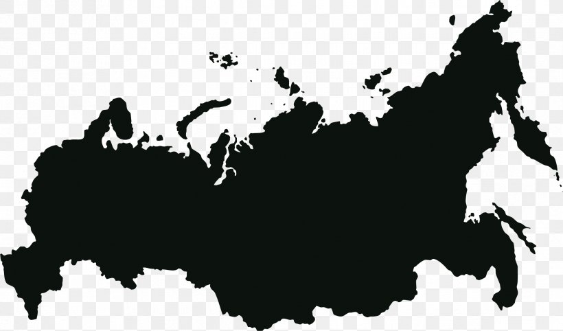 Russia Map Stock Photography, PNG, 2339x1377px, Russia, Black, Black And White, Blank Map, Flag Of Russia Download Free