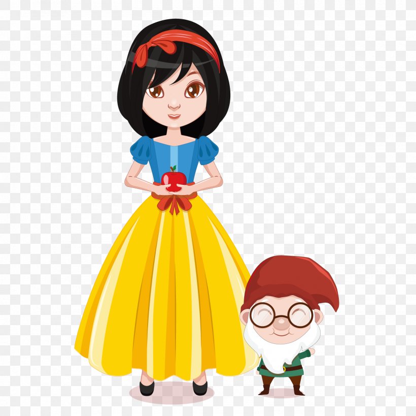 Free Free 158 Snow White And Seven Dwarfs Svg SVG PNG EPS DXF File