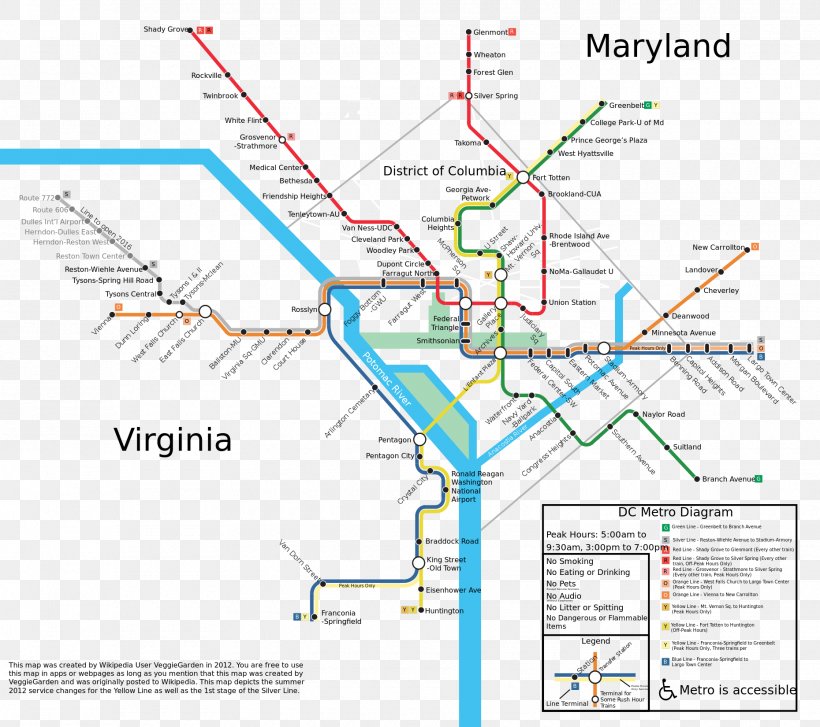 Washington, D.C. Washington Metropolitan Area Transit Authority Transit Map, PNG, 1860x1650px, Washington Dc, Area, Blank Map, Diagram, Image Map Download Free
