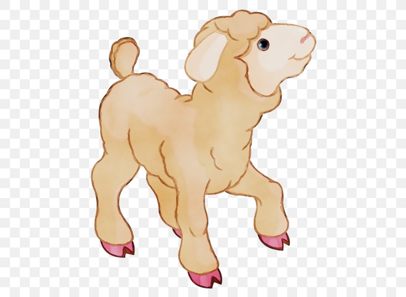 Animal Figure Cartoon Dog Breed Clip Art Fawn, PNG, 495x600px, Watercolor, Animal Figure, Cartoon, Dog Breed, Fawn Download Free
