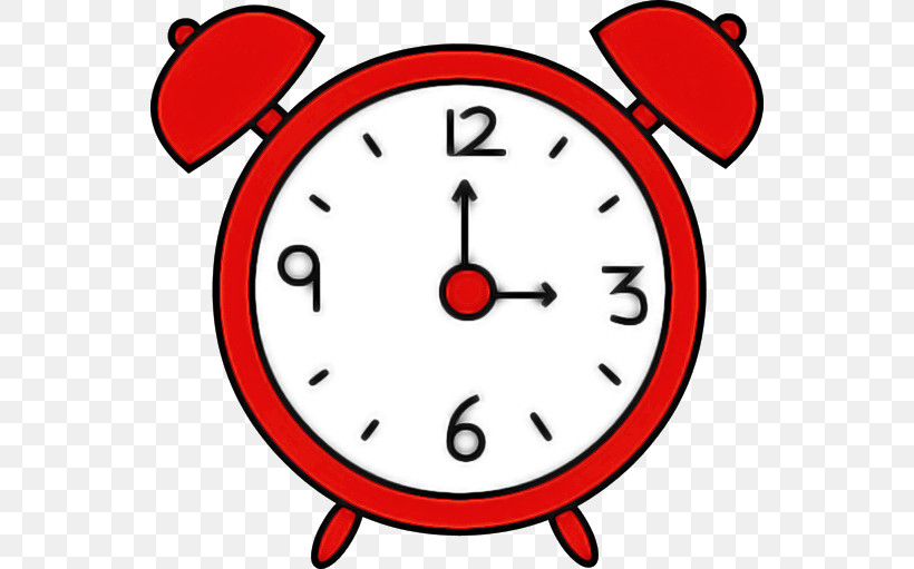 Clock Red Circle Alarm Clock Line Art, PNG, 550x511px, Clock, Alarm Clock, Circle, Home Accessories, Line Art Download Free