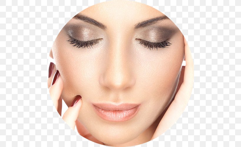 Cosmetics Make-up Artist Eyelash Extensions Permanent Makeup, PNG, 500x500px, Cosmetics, Beauty, Beauty Parlour, Cheek, Chin Download Free
