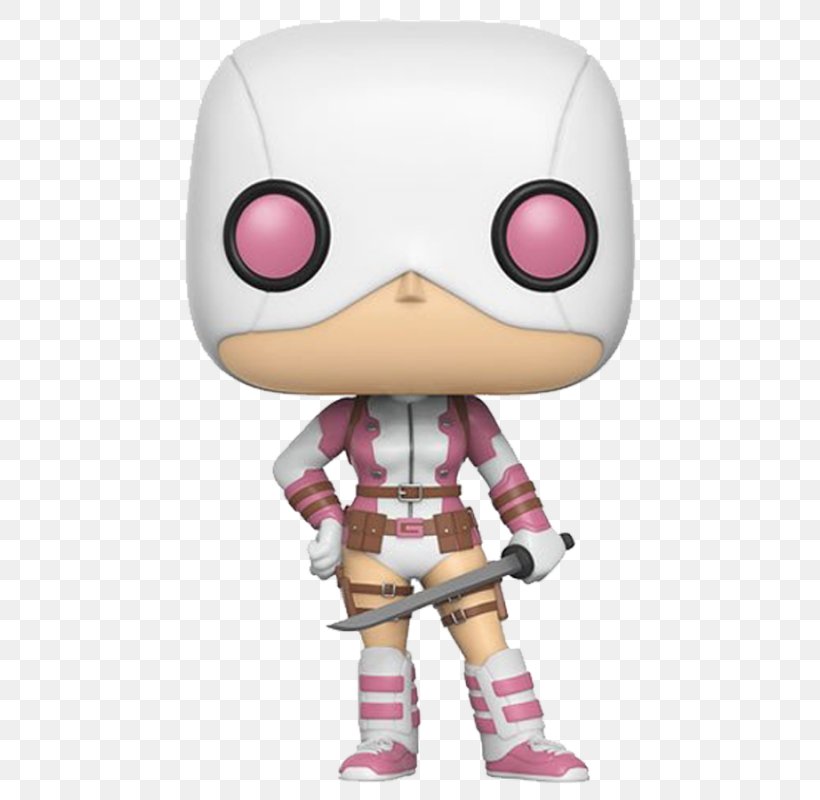 Funko Pop! Vinyl Figure Gwenpool Action & Toy Figures, PNG, 800x800px, Funko, Action Toy Figures, Bobblehead, Collectable, Deadpool Download Free