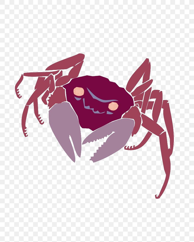 Crab Cangrejo Euclidean Vector, PNG, 753x1024px, Watercolor, Cartoon, Flower, Frame, Heart Download Free