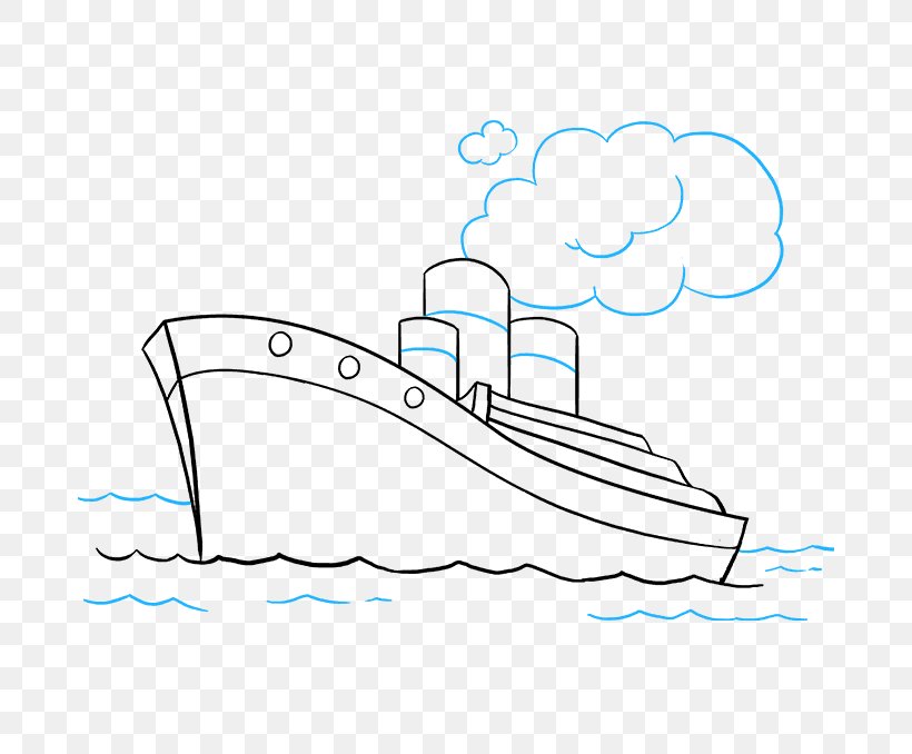 How to Draw Titanic Easy Step by Step Art Tutorial  YouTube