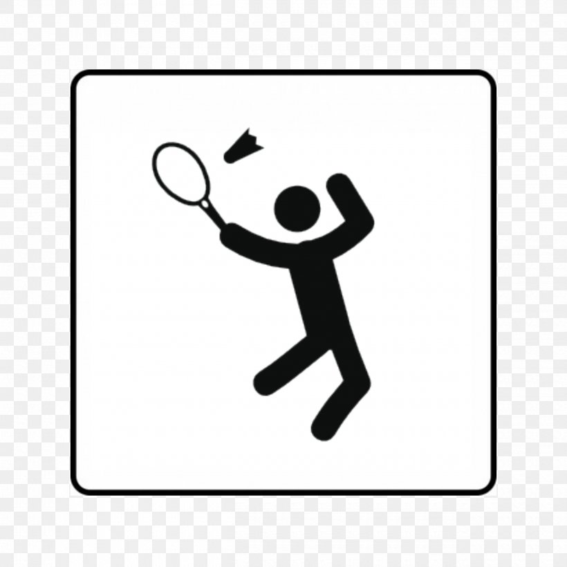 How To Play Badminton Shuttlecock Sport Clip Art, PNG, 2500x2500px, Badminton, Area, Badmintonracket, Black, Black And White Download Free