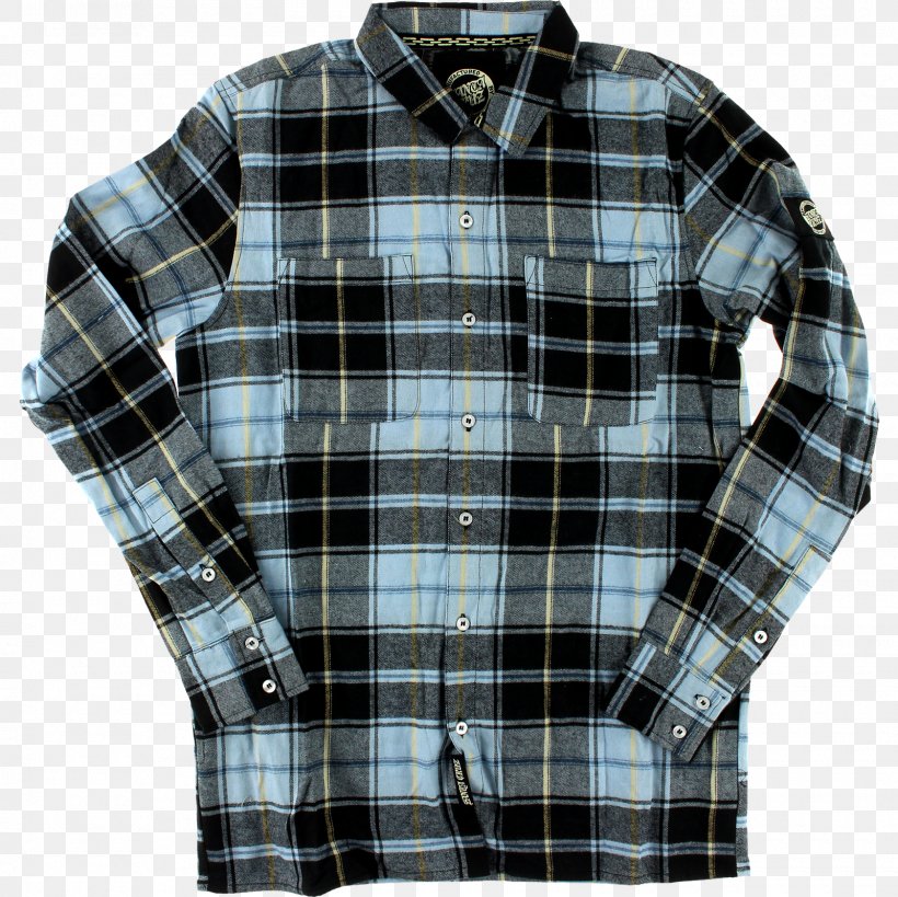 T-shirt Santa Cruz Sleeve Tartan, PNG, 1600x1600px, Tshirt, Button, Casual, Clothing, Dress Shirt Download Free