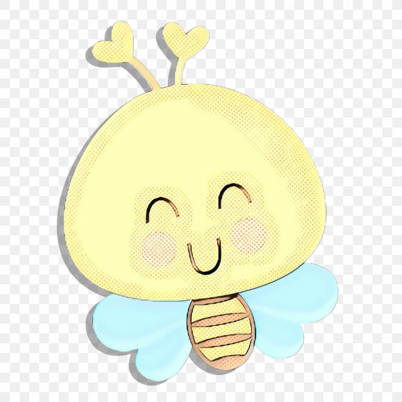 Cartoon Yellow Nose Smile Happy, PNG, 1024x1024px, Pop Art, Cartoon, Happy, Nose, Retro Download Free