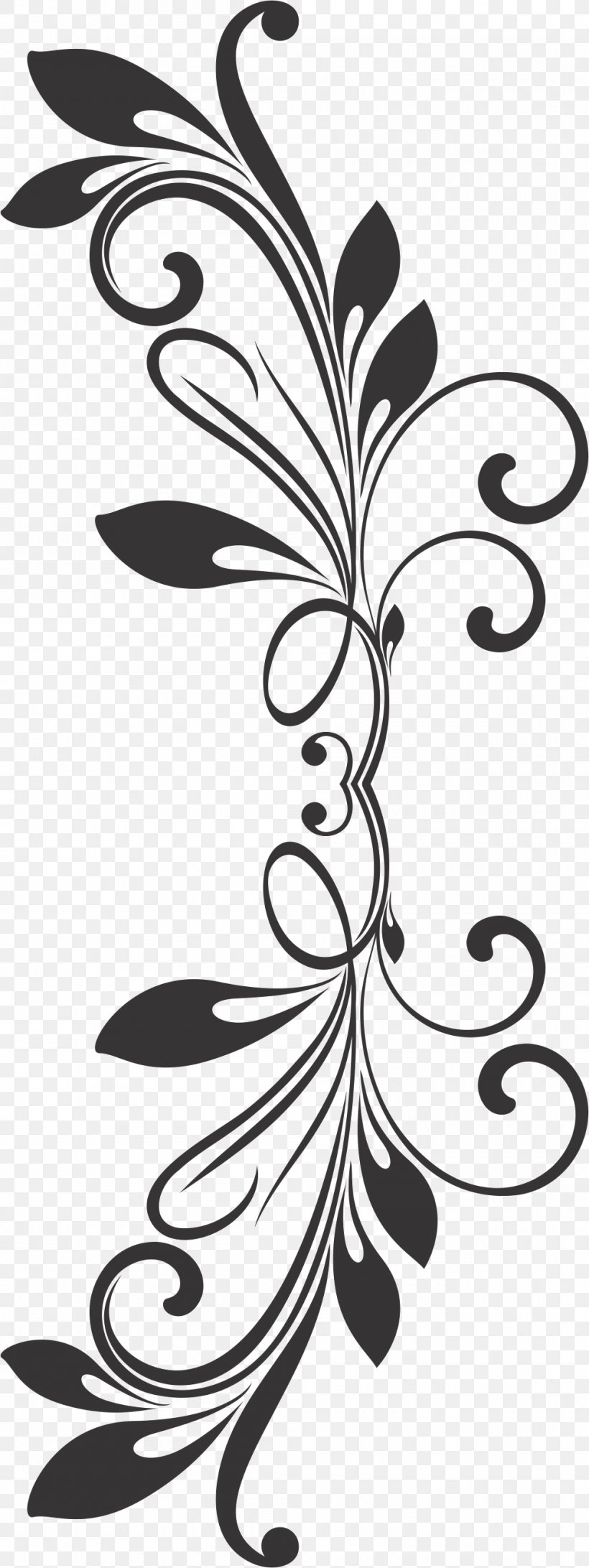 Chart Flower Information Clip Art, PNG, 1000x2663px, Chart, Black And White, Branch, Butterfly, Diagram Download Free