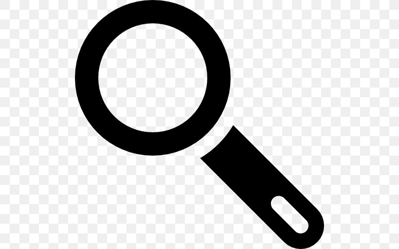 Symbol Magnifying Glass, PNG, 512x512px, Symbol, Black And White, Brand, Button, Magnifying Glass Download Free
