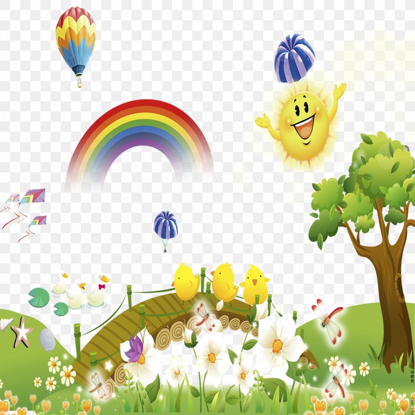 Kindergarten Panels, PNG, 1181x1181px, Kindergarten, Art, Balloon, Biome, Cartoon Download Free
