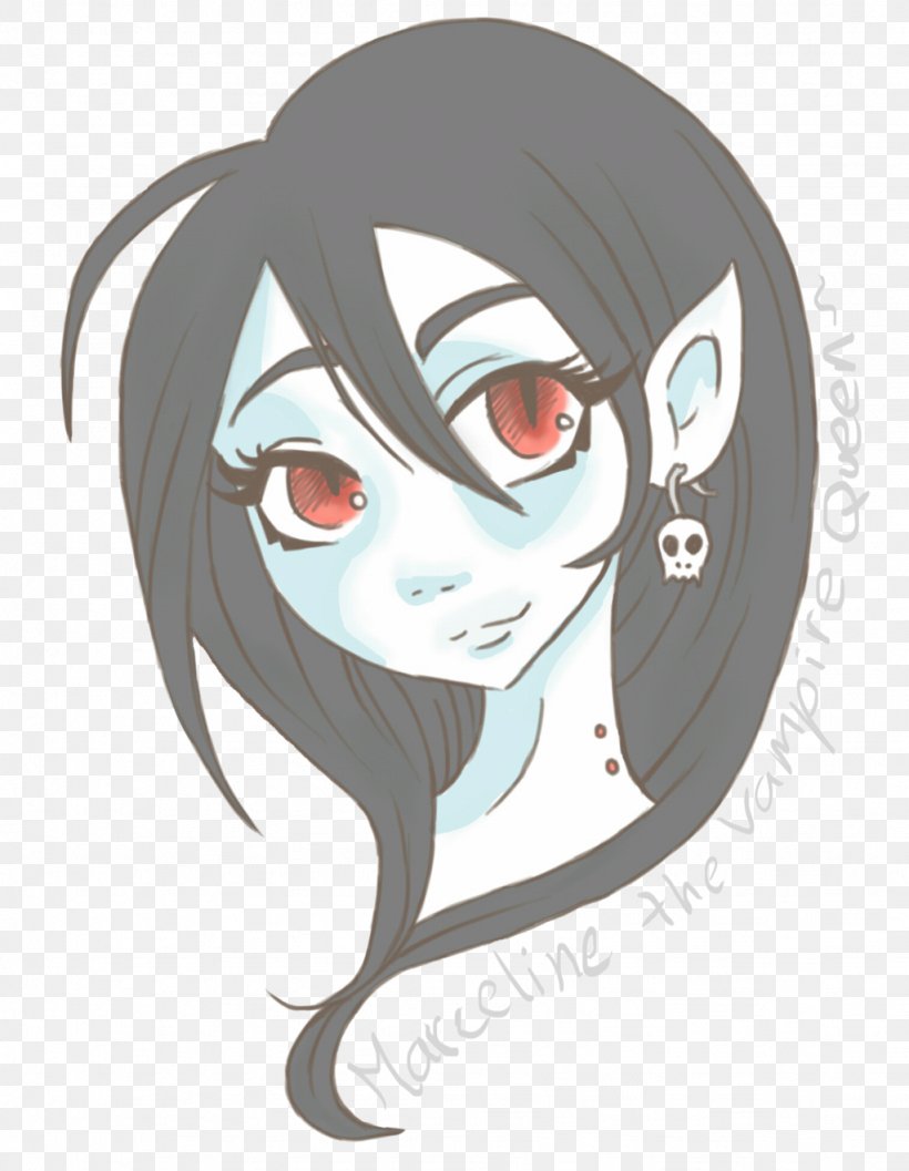 Marceline The Vampire Queen Legendary Creature Eye Hair, PNG, 1024x1320px, Watercolor, Cartoon, Flower, Frame, Heart Download Free