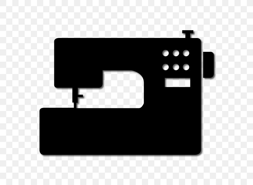 Sewing Machines Textile Clothing Clip Art, PNG, 600x600px, Sewing Machines, Black, Clothing, Industry, Machine Download Free