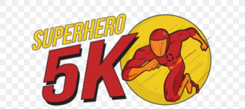 Superhero 5K & Fun Run Superman Logo Superhero 5K & Kids Fun Run, PNG, 695x367px, 5k Run, Superhero, Area, Brand, Hero Download Free
