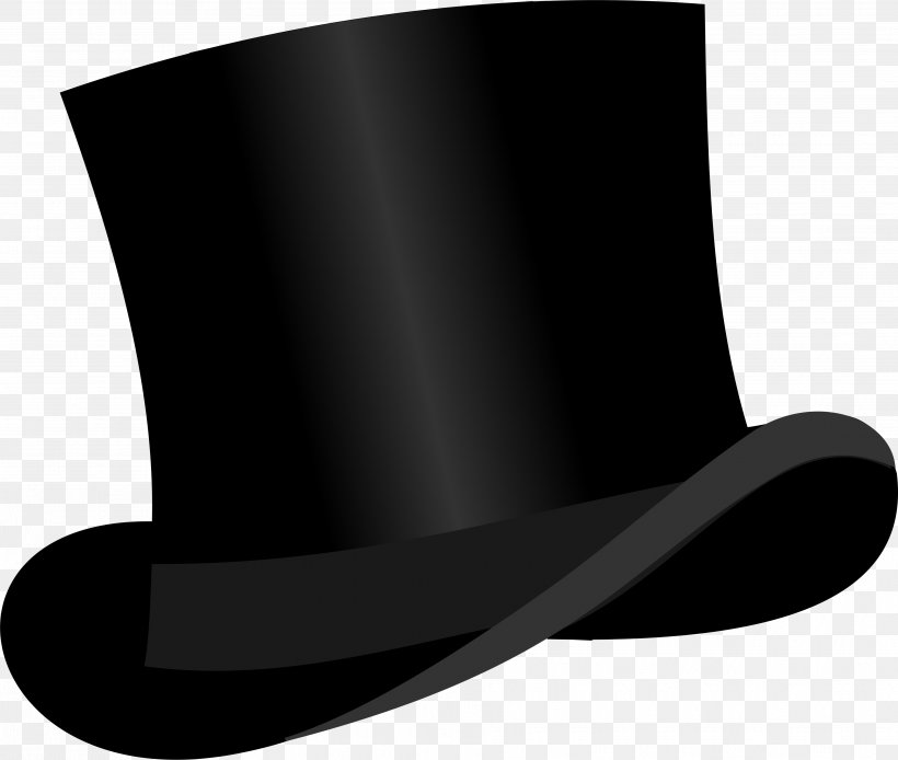 Top Hat Clip Art, PNG, 3744x3170px, Top Hat, Black And White, Clothing, Cylinder, Fedora Download Free