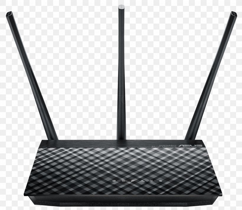 ASUS RT-N66U Wireless Router IEEE 802.11ac, PNG, 2658x2309px, Asus Rtn66u, Asus, Asus Rtac66u, Data Transfer Rate, Electronics Download Free