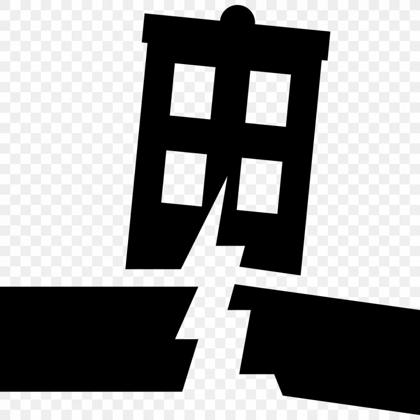 Earthquake Weather Symbol Clip Art, PNG, 1200x1200px, Earthquake, Big One, Black, Black And White, Brand Download Free