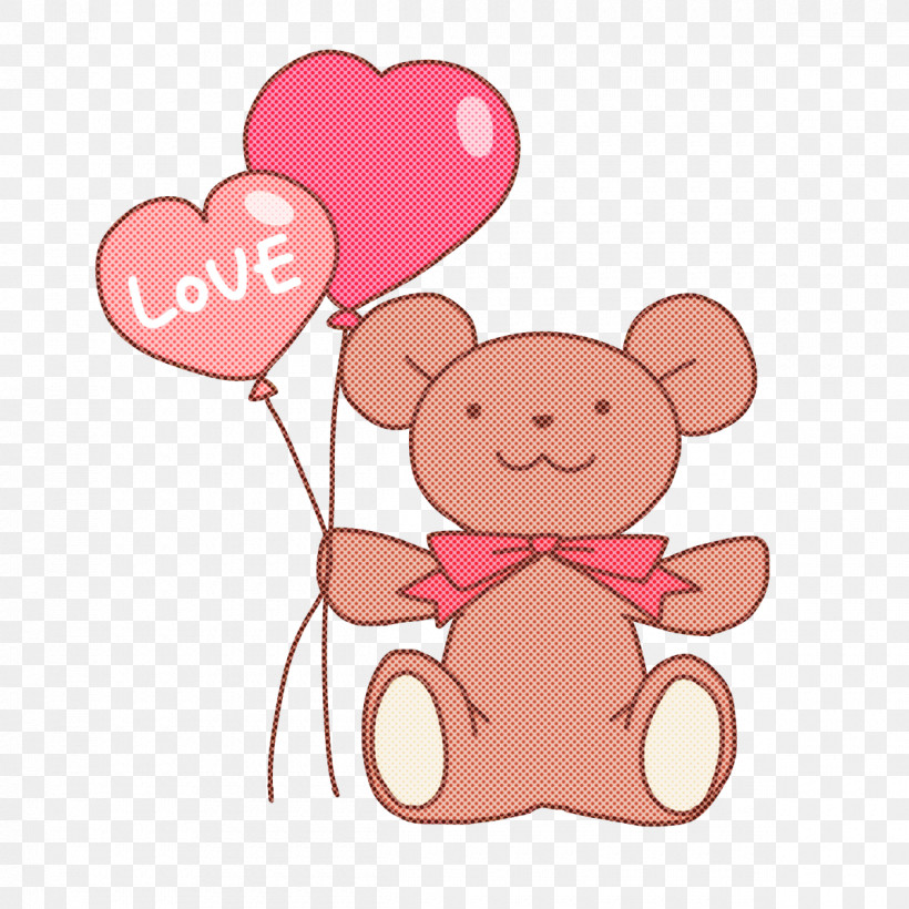 Teddy Bear, PNG, 1200x1200px, Teddy Bear, Balloon, Bears, Cartoon, Heart Download Free