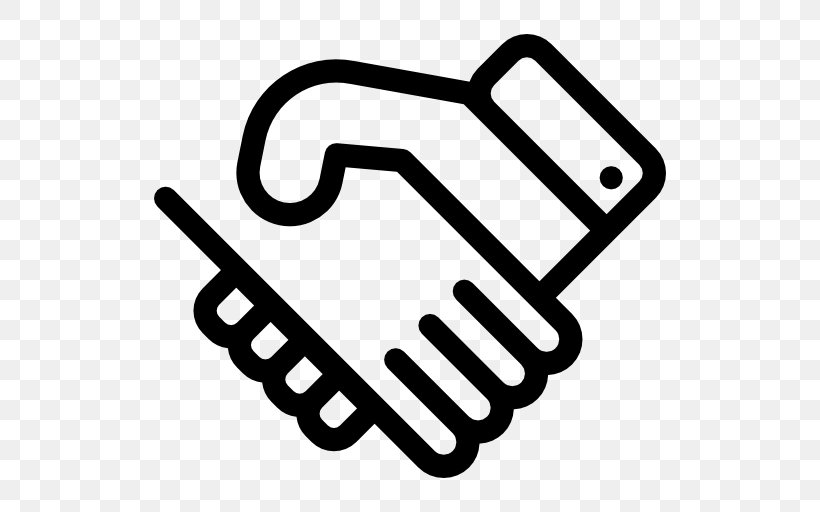 Handshake, PNG, 512x512px, Handshake, Area, Black And White, Brand, Hand Download Free