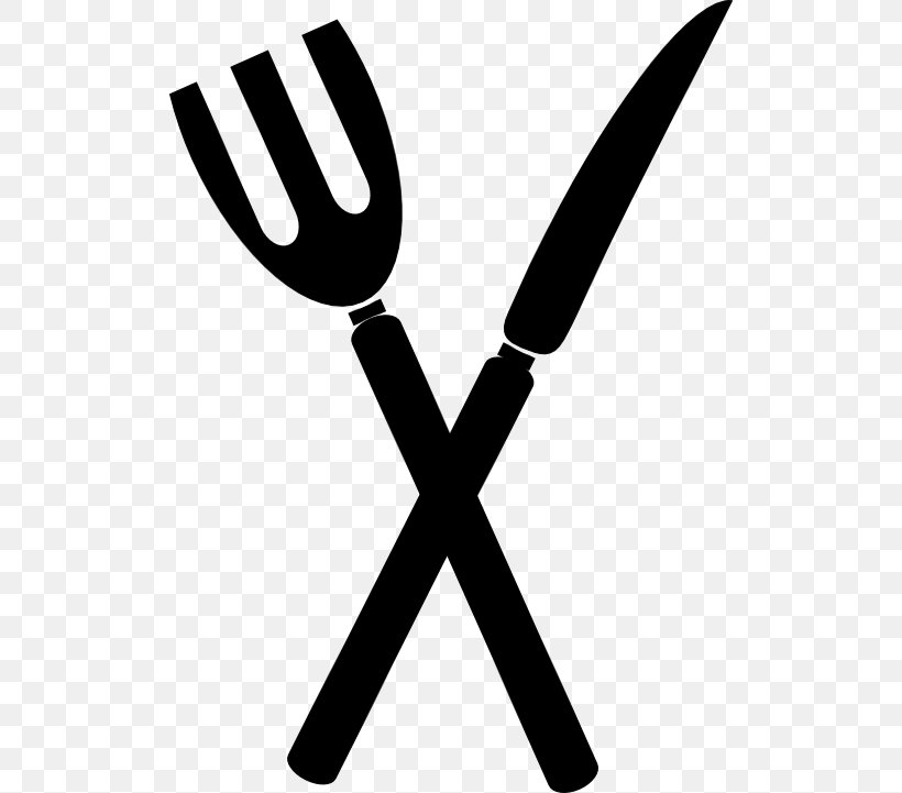 Knife Fork Plate Clip Art, PNG, 512x721px, Knife, Black And White, Cutlery, Eating, Fork Download Free
