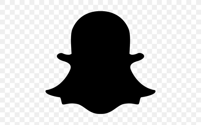 Social Media Logo Snapchat, PNG, 512x512px, Social Media, Black, Black And White, Font Awesome, Logo Download Free