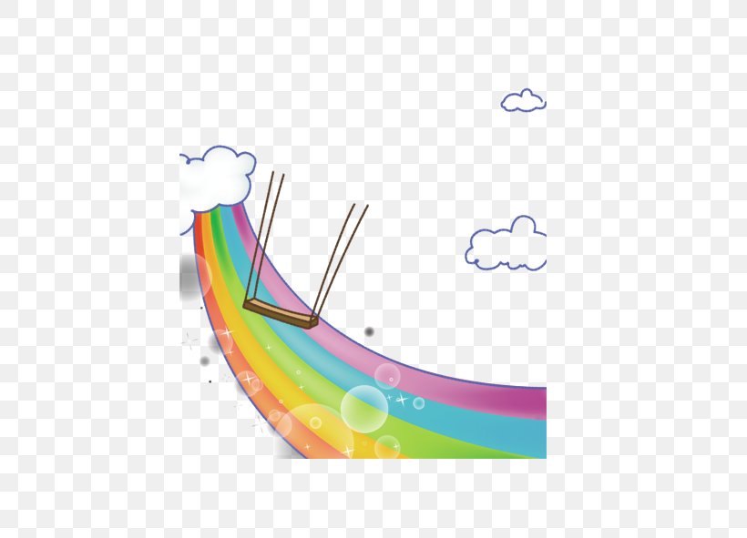 Rainbow Cloud Euclidean Vector, PNG, 591x591px, Rainbow, Area, Cloud, Element, Gratis Download Free