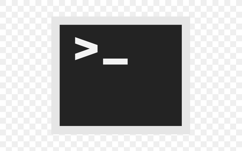 Terminal Command-line Interface Brand MacOS, PNG, 513x513px, Terminal, Black, Brand, Command, Commandline Interface Download Free