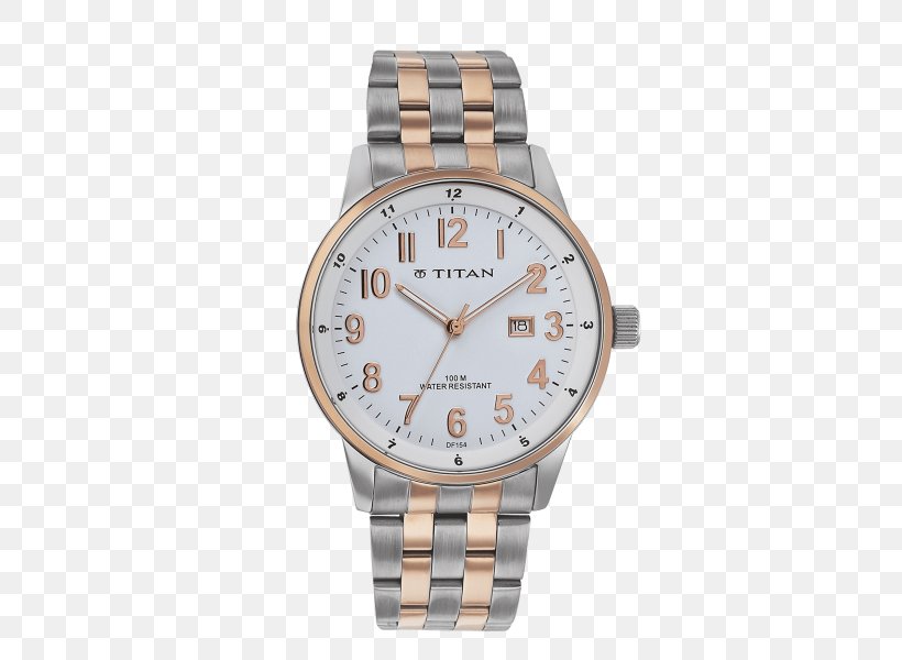 Automatic Watch Titan Company Rolex Analog Watch, PNG, 444x600px, Watch, Analog Watch, Audemars Piguet, Automatic Watch, Beige Download Free